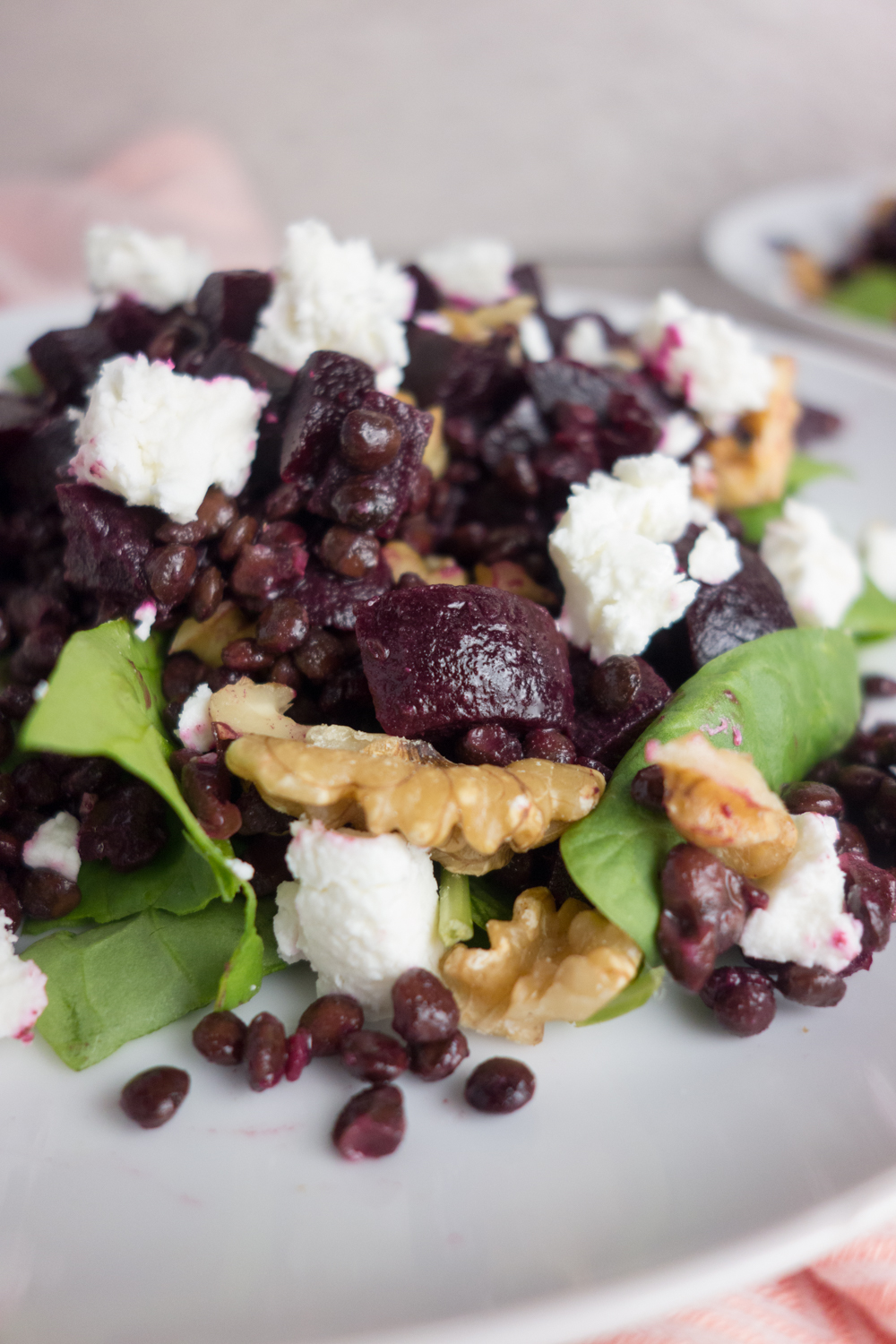 beetrootgoatscheeselentilsaladwalnut