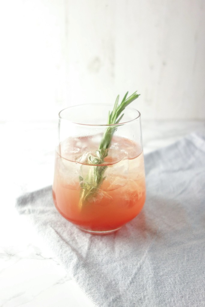 rhubarb elderflower gin