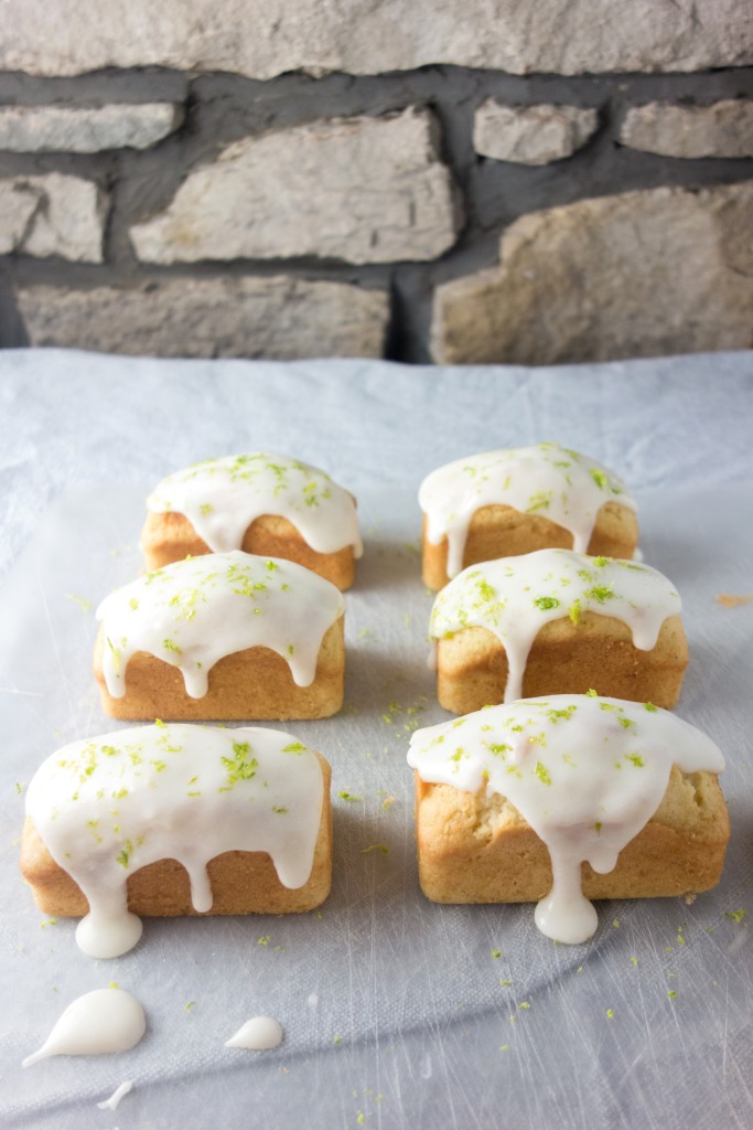 mini coconut lime loaves
