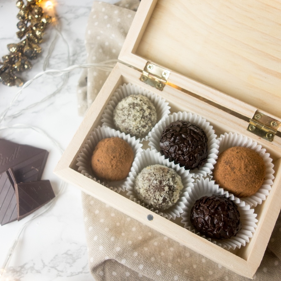 amaretto chocolate truffles