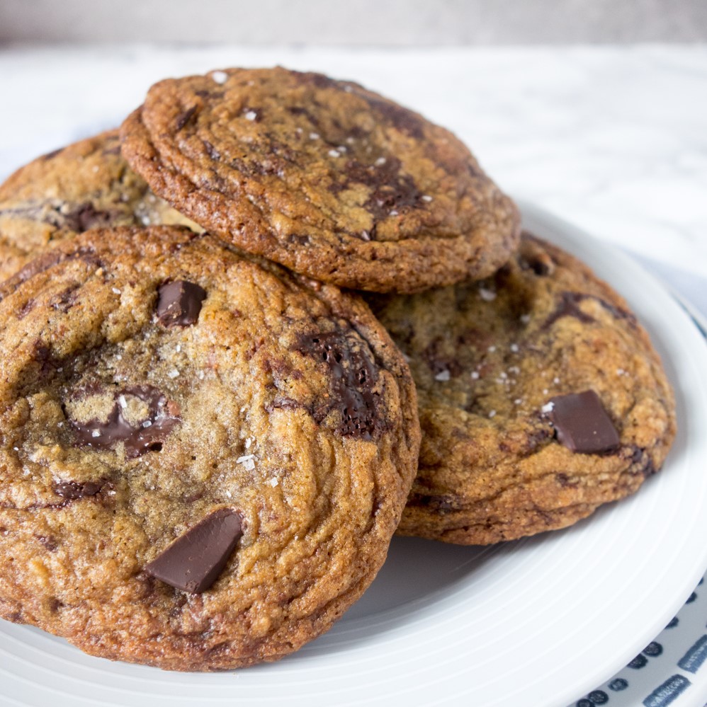 Brown Butter Chocolate Chunk Cookies